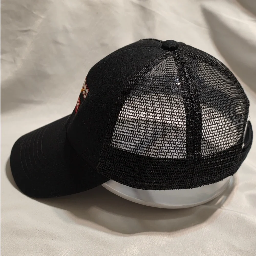 Port Authority‎ Doritos Mix Embroidered Trucker Hat Mens Black Mesh Snapback Cap